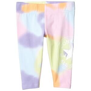 Converse Girls Chuck Patch Leggings (Little Kids) Pastel Blur 6X Little Kid